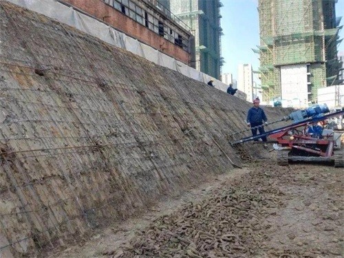 市中建筑边坡支护